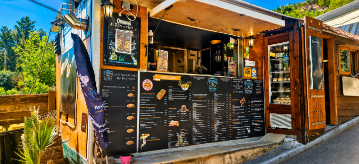 Food truck pizza Saint-Jeannet