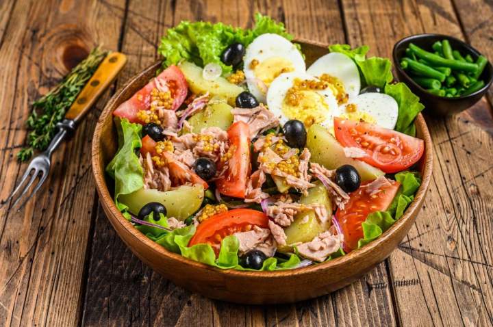 Salades à choisir selon l’envie.