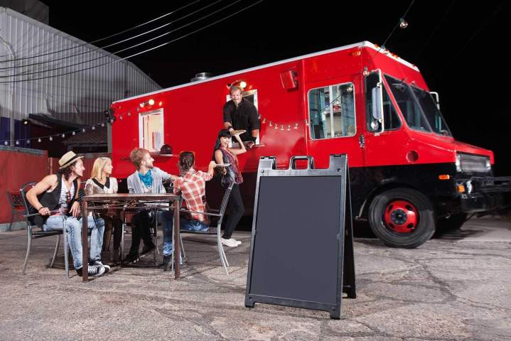 Camion food truck pizza Saint-Jeannet